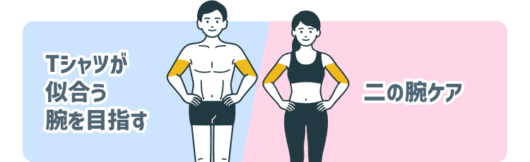 バイセップスカールで目指せる姿